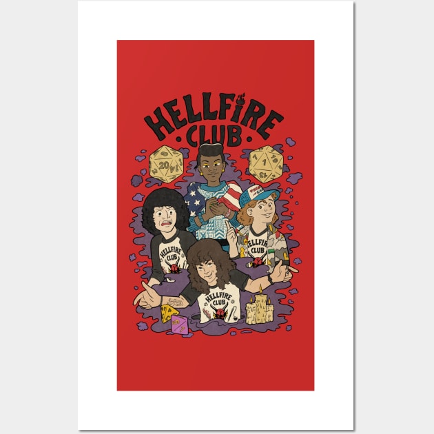 Hellfire Club Wall Art by atomiqueacorn